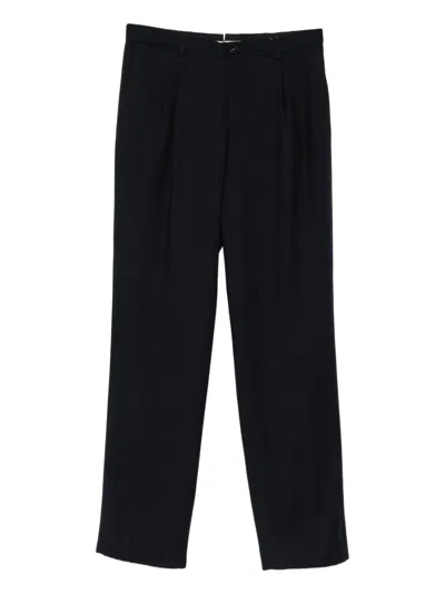 Canali Pleated Trousers In Brown