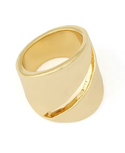 Robert Lee Morris Soho Gold Openwork Statement Band Ring In Gold