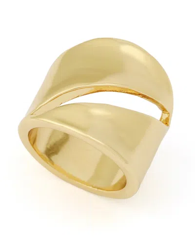 Robert Lee Morris Soho Gold Openwork Statement Band Ring In Gold