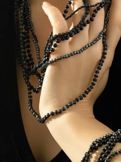 Walters Faith 18k Rose Gold Lava Necklace In Multi