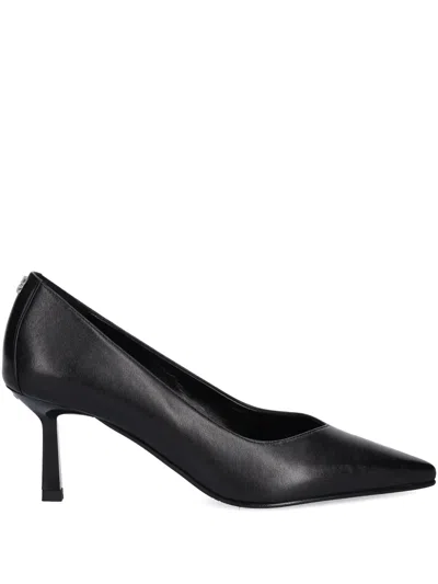 Hugo Boss 70mm Leather Pumps In Black
