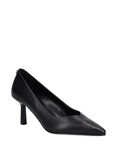 Hugo Boss 70mm Leather Pumps In Black