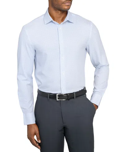 Construct Men's Geometric-print Dress Shirt In Animal Print