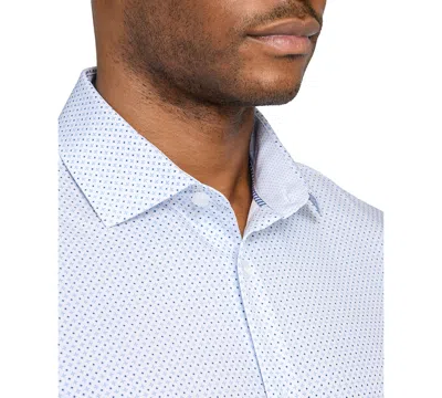 Construct Men's Geometric-print Dress Shirt In Animal Print