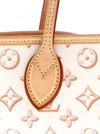 Pre-owned Louis Vuitton Neverfull Nm Tote Fall For You Monogram Canvas Mm Shoulder Bag In Neutral