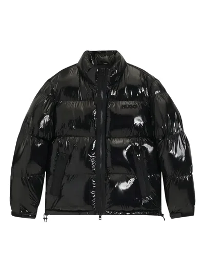 Hugo Boss Adjustable-hem Padded Jacket In Multi