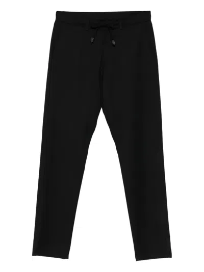 Canali Drawstring Trousers In Black