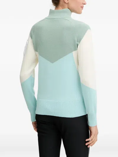 Helly Hansen Zip Sweater In Blue