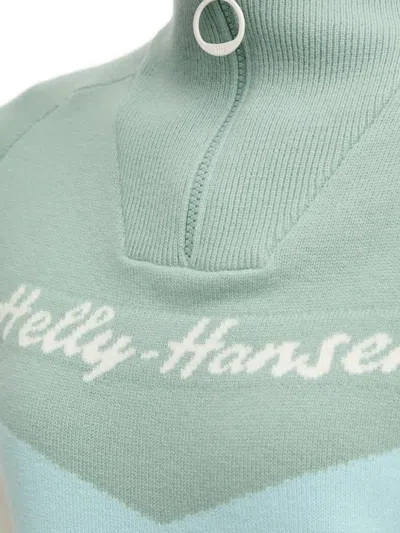 Helly Hansen Zip Sweater In Blue