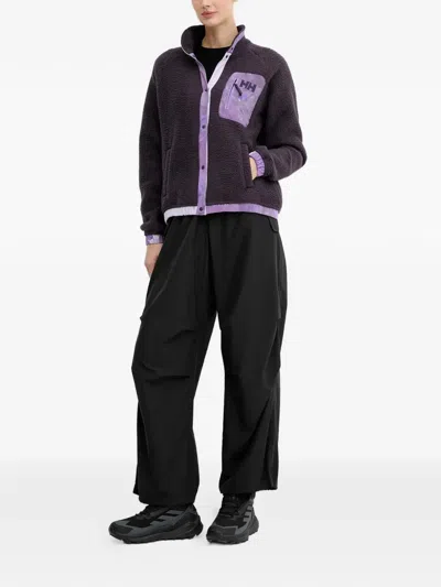 Helly Hansen Button Pocket Sweatshirt In Purple