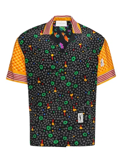 J. Logan Home The Maison Thibault Printed Shirt In Multi