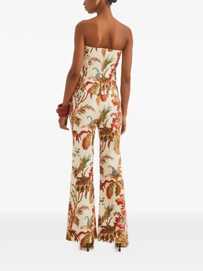 Cara Cara Mayflower Floral-print Trousers In Multi