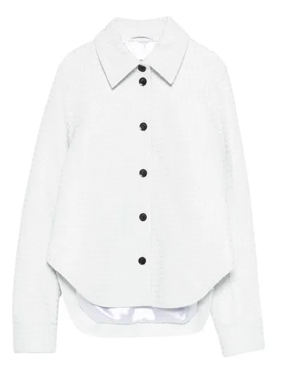 Manokhi Demi Textured Shirt In White