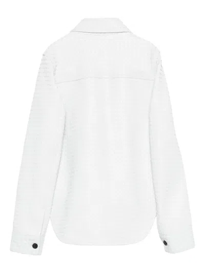 Manokhi Demi Textured Shirt In White