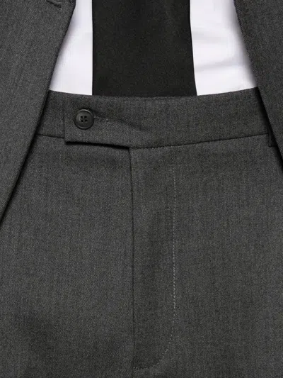 Medeea Pleated-front Trousers In Gray