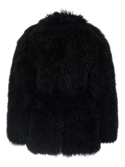 Giovanni Bedin Belted Coat In Black