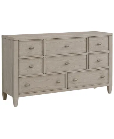 Macy's Sirena 19" Wood Dresser In Brown