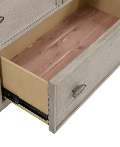 Macy's Sirena 19" Wood Dresser In Brown