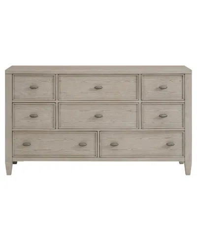 Macy's Furniture Sirena King 3-pc. Set Bed, Dresser With 3-drawer Nightstand In Brown