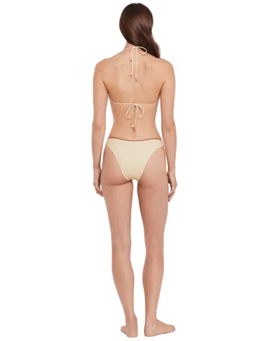 Steve Madden Women's V-neck Triangle Top In Neutral