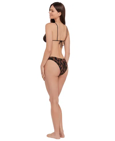 Steve Madden Women's Over The Shoulder Triangle Top In Brown