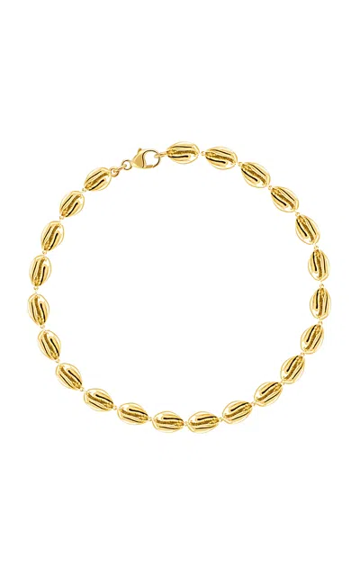 Almasika Le Cauri Endiamanté 18k Yellow Gold Tennis Bracelet In Gold