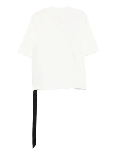 Rick Owens Drkshdw Graphic T-shirt In White