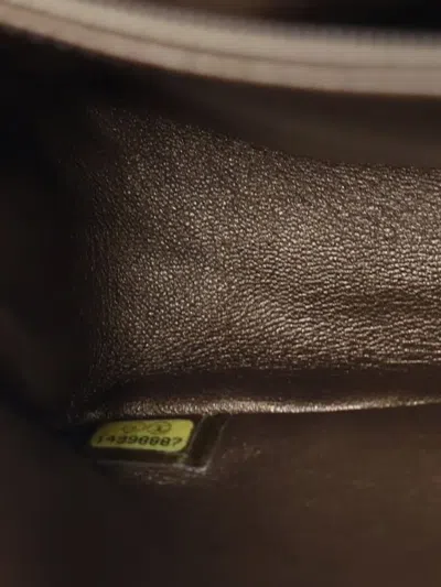 Pre-owned Chanel 2010-2011 Paris Byzance Gripoix Bijoux Reissue 2.55 Calfskin Single Flap 225 Shoulder Bag In Brown