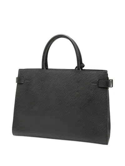 Pre-owned Louis Vuitton 2017 Epi Twist Satchel In Black