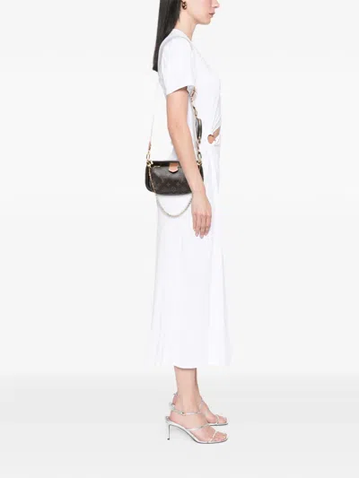 Pre-owned Louis Vuitton 2020 Monogram Multi Pochette Accessoires Satchel In Brown