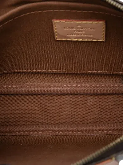 Pre-owned Louis Vuitton 2020 Monogram Multi Pochette Accessoires Satchel In Brown