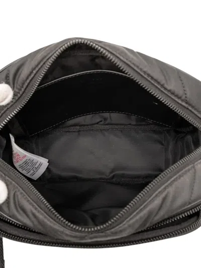 Pre-owned Burberry 2018-2025 Quilted Nylon Paddy Crossbody Bag In Black