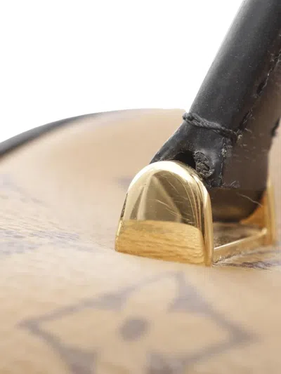 Pre-owned Louis Vuitton 2021-2025 Monogram Reverse Vanity Pm Satchel In Brown