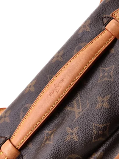 Pre-owned Louis Vuitton Bum Bag Monogram Canvas Belt Bag In Brown