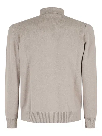 Filippo De Laurentiis Button-placket Pocket Cardigan In Neutral