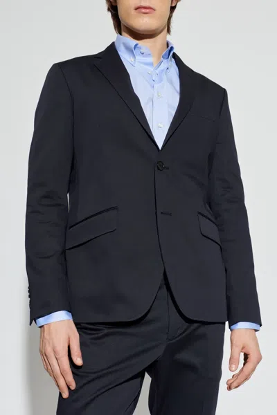 Etro Single-breasted Blazer In Blue