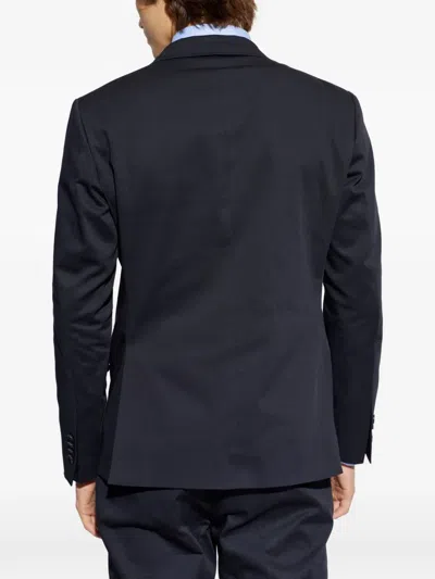 Etro Single-breasted Blazer In Blue