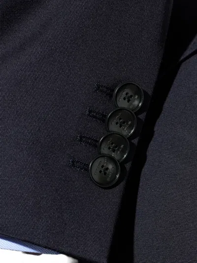 Etro Single-breasted Blazer In Blue