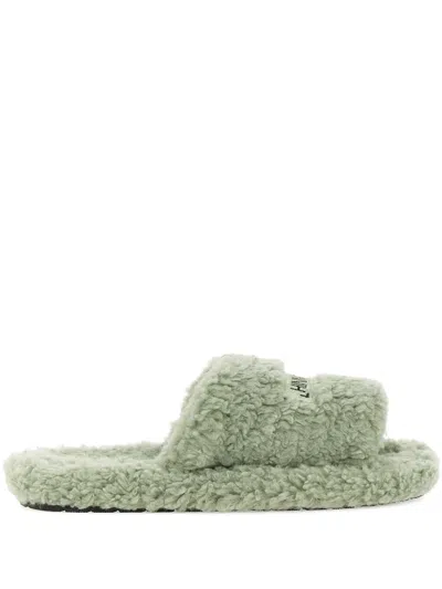 Hinnominate Ecofur Slipper In Animal Print