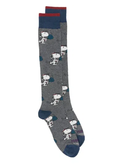 In The Box X Peanuts By Schulz Patterned Socks In Multi