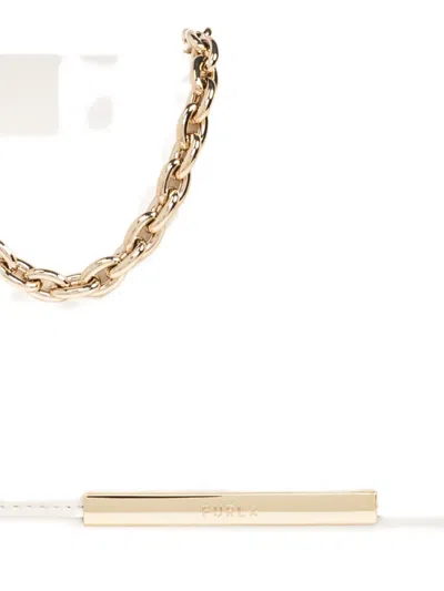 Furla Chain-strap Shoulder Bag In Purple