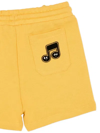 Stella Mccartney Drawstring Shorts In Yellow