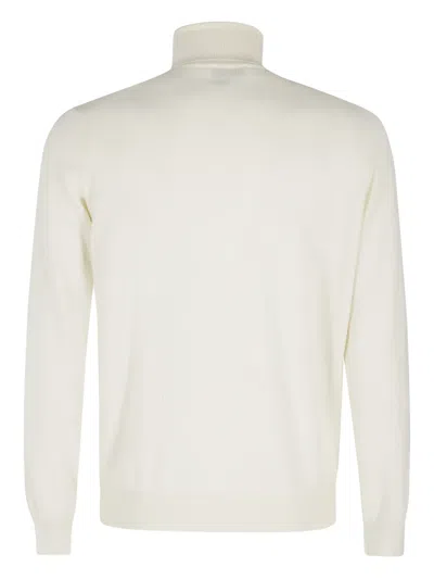 Filippo De Laurentiis Turtleneck Sweater In White