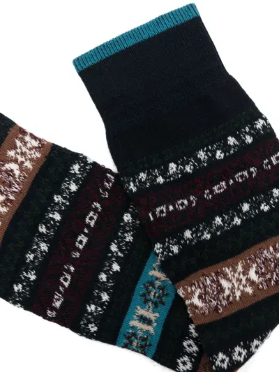 In The Box Patterned Socks In Animal Print