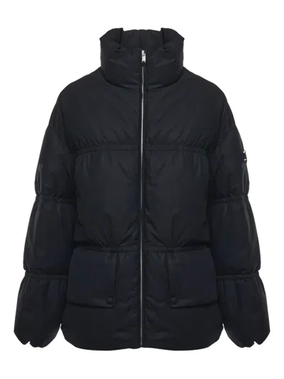 Moncler X Jil Sander Logo-detail Quilted Jacket In Black