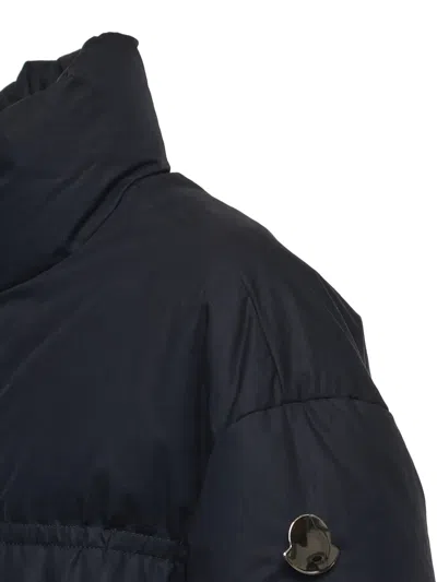 Moncler X Jil Sander Logo-detail Quilted Jacket In Black