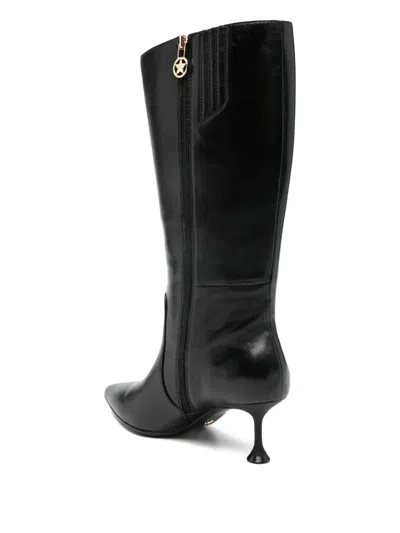 Marc Ellis 60mm Pointed Leather Boots In Multi