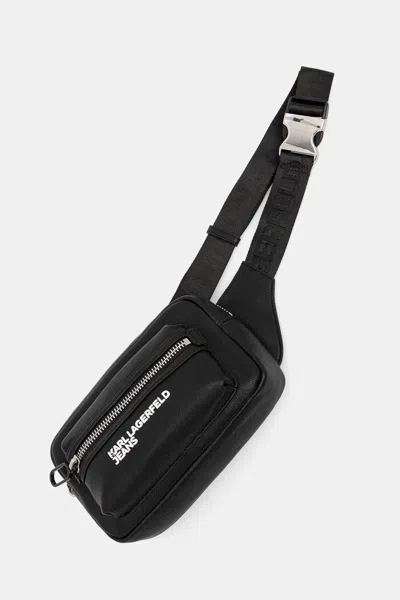 Karl Lagerfeld Jeans Zip-fastening Belt Bag In Pattern