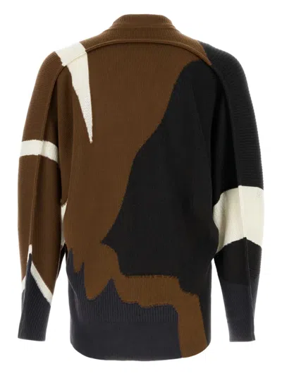 Issey Miyake Agate Sweater In Multi