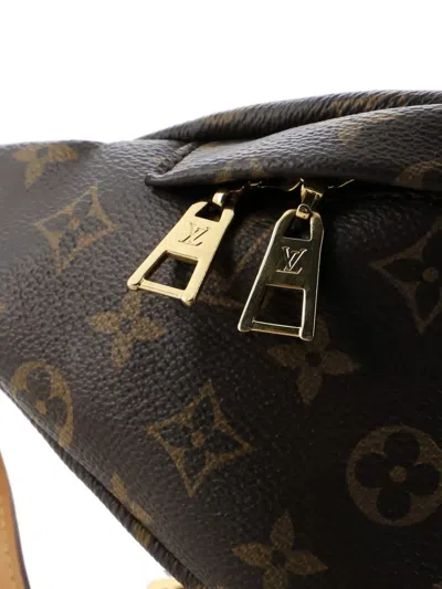 Pre-owned Louis Vuitton Bum Bag Monogram Canvas Belt Bag In Brown